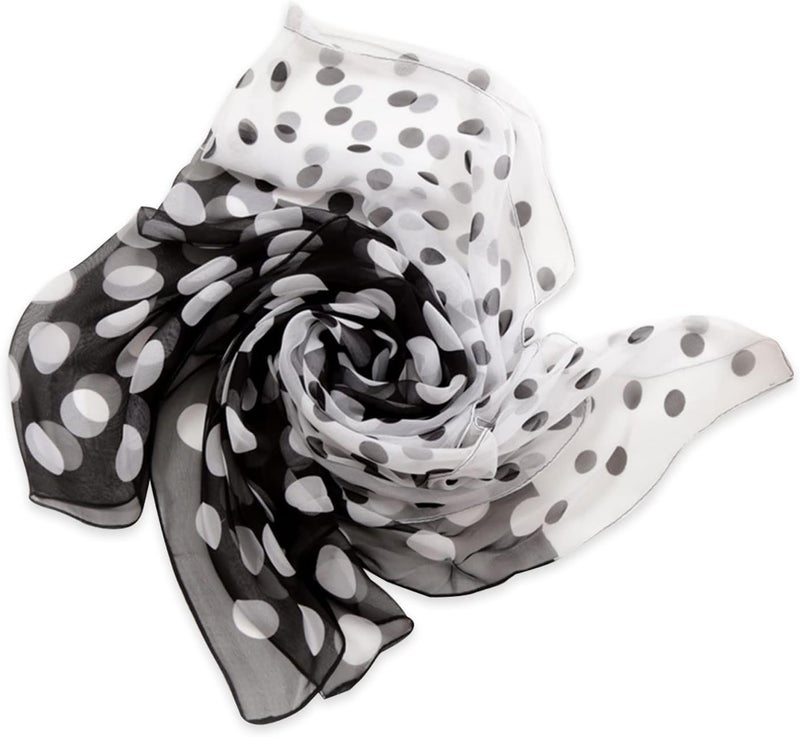 E-Clover Herebuy - Unique Women's Floral Scarves: Chiffon Flowers & Birds Printed Scarf - Image 5